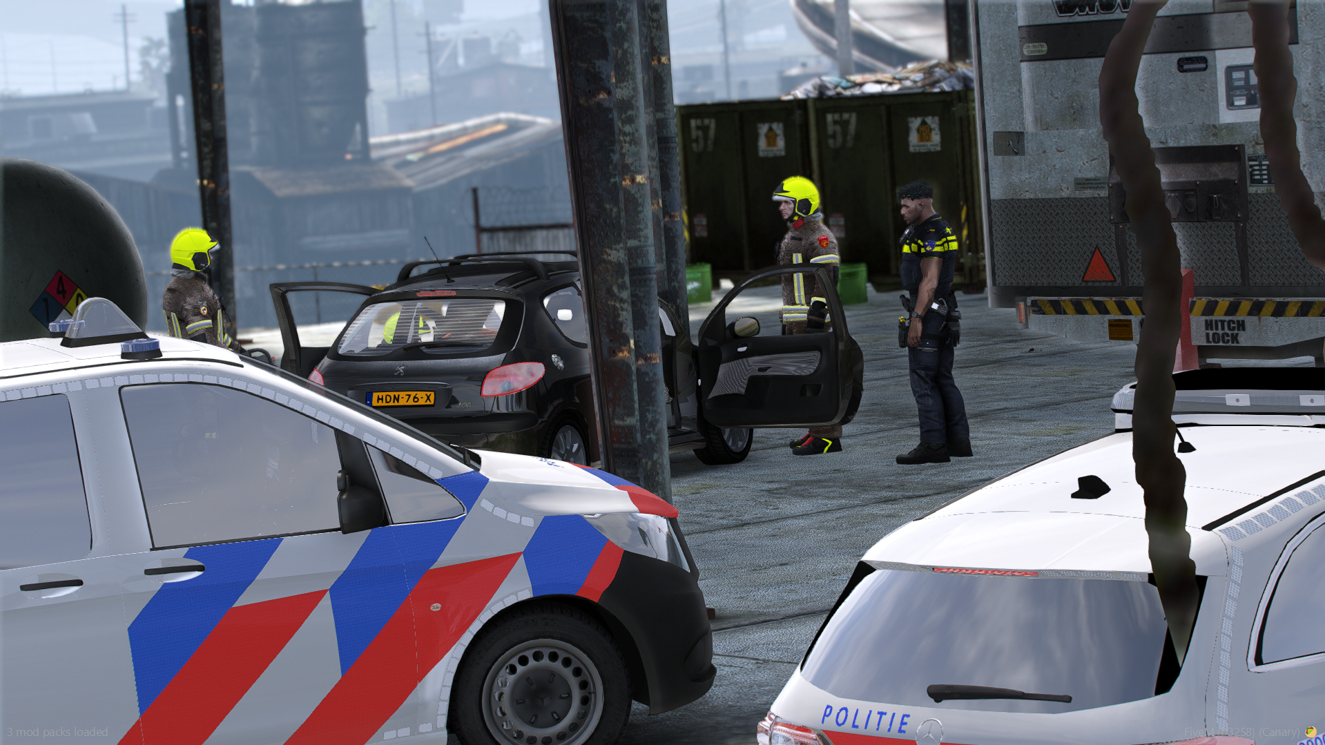 FiveM hulpdiensten scene van 112Utrecht
